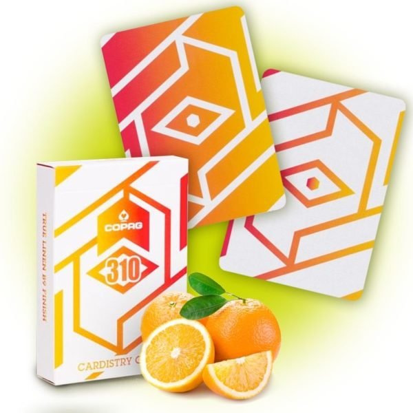 Baraja Copag 310 Cardistry - Alpha - Orange Slim Line